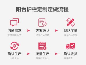 陽臺護欄定制定做流程 陽臺護欄定制定做流程