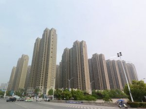 合肥保利香檳國際小區百葉窗、樓梯扶手定制