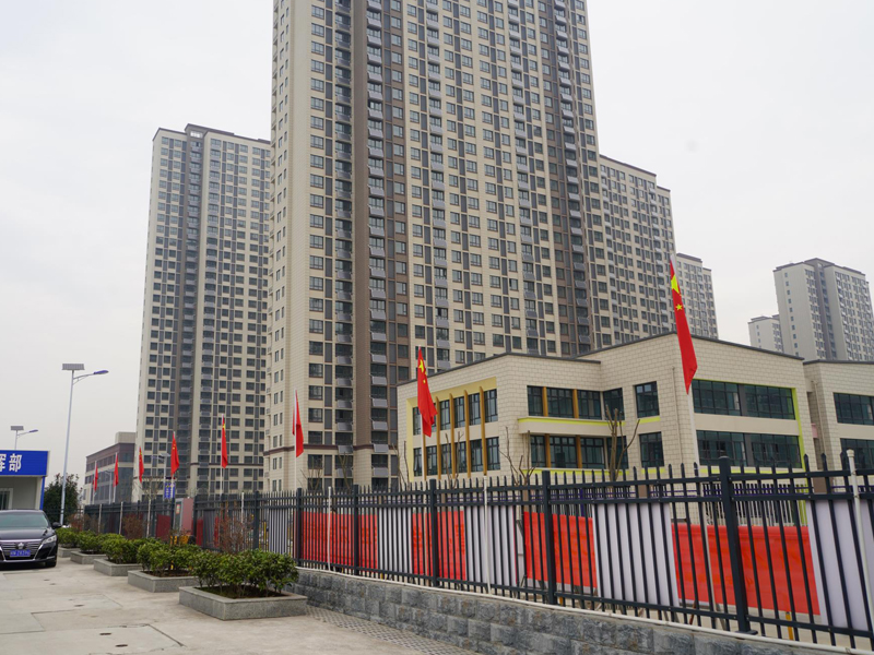 六安壽春華府安置小區(qū)項目定制百葉窗產(chǎn)品